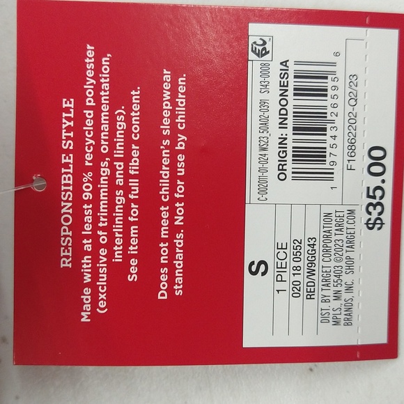 NEW! Women's Wondershop Faux Shearling Matching Family Half Zip Pullover, Red - Picture 14 of 14